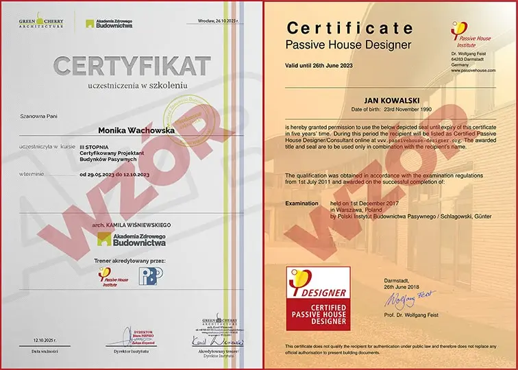 Międzynarodowy Certyfikat Projektanta Budynków Pasywnych