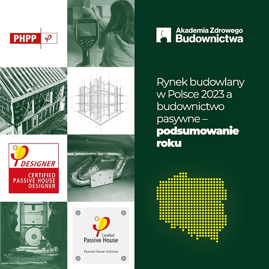 Rynek budowlany w Polsce 2023 a budownictwo pasywne – podsumowanie roku